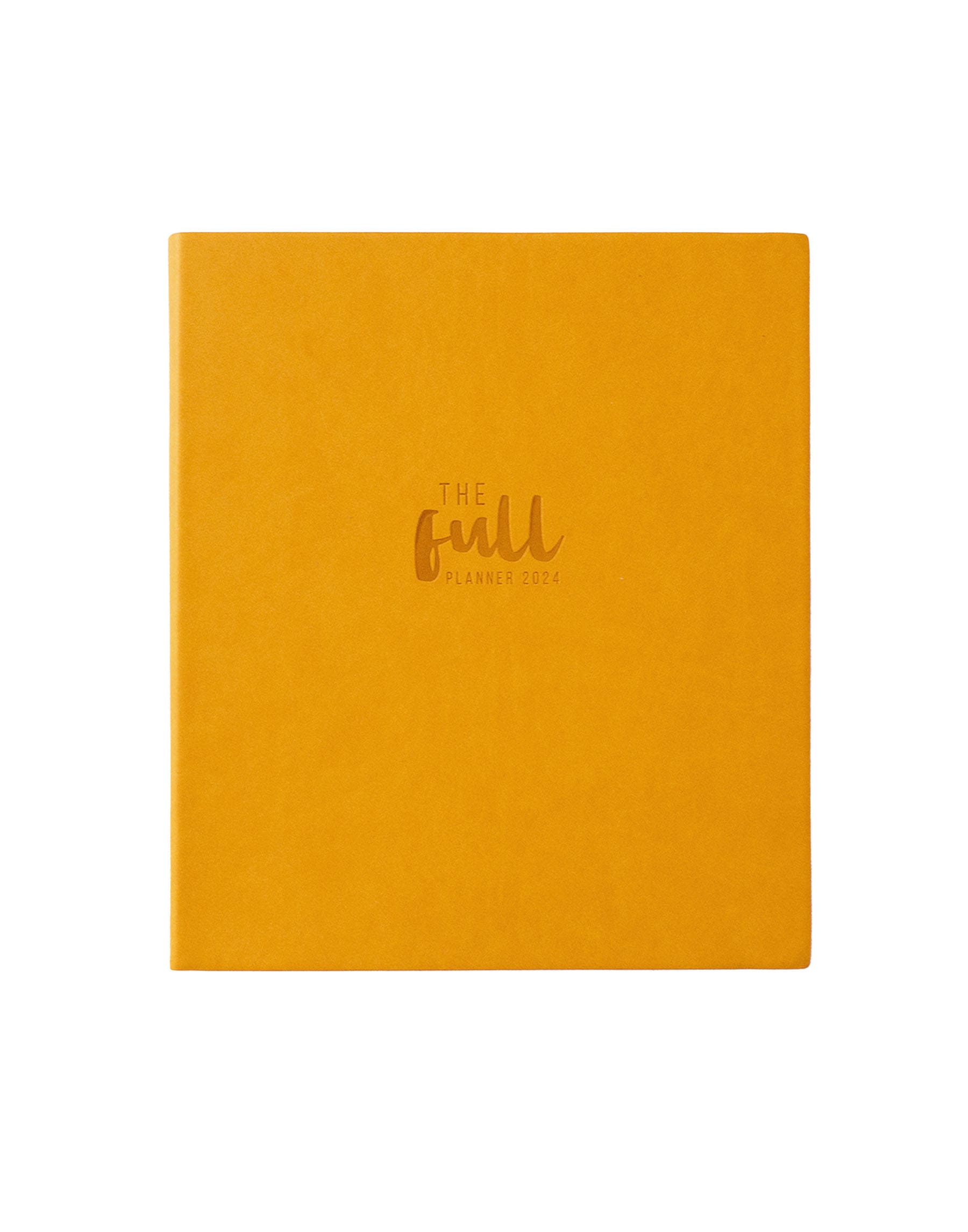 The Full Planner 2024 – Enthusiastic Yellow